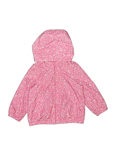 Pre-owned Baby Gap Kids' Raincoat In Pink