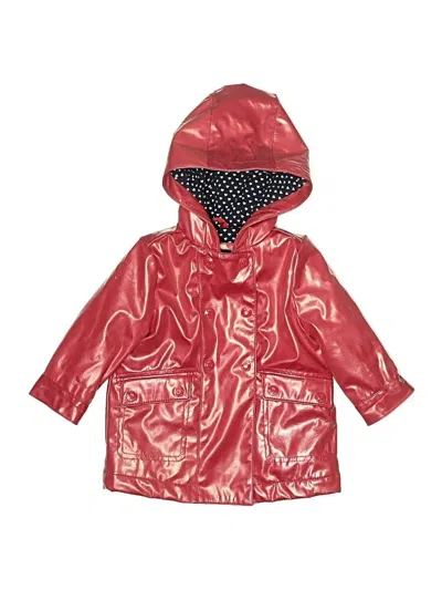 Pre-owned Baby Gap Kids' Raincoat In Red