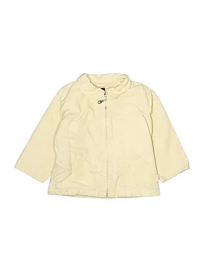 Pre-owned Baby Gap Kids' Raincoat In Yellow