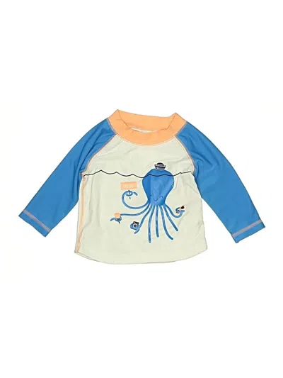 Pre-owned Baby Gap Babies' Rash Guard In Blue