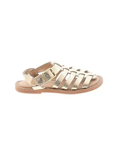 Pre-owned Baby Gap Kids' Sandals In Gold