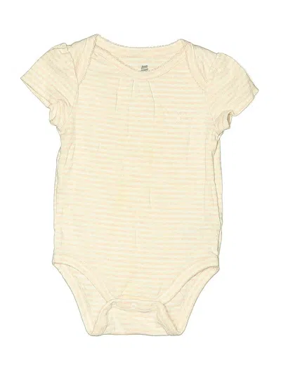 Pre-owned Baby Gap Kids' Short Sleeve Onesie In Pink