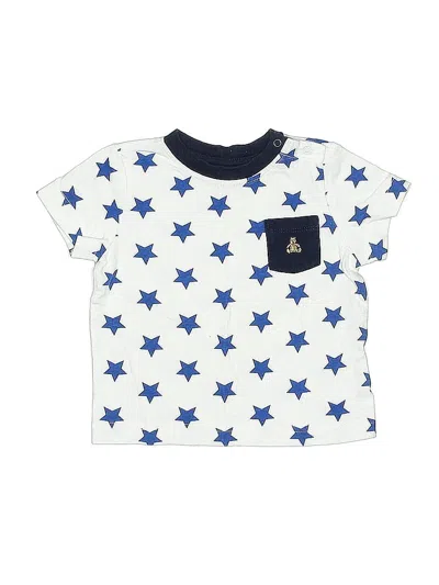 Pre-owned Baby Gap Babies' Short Sleeve T-shirt In Blue