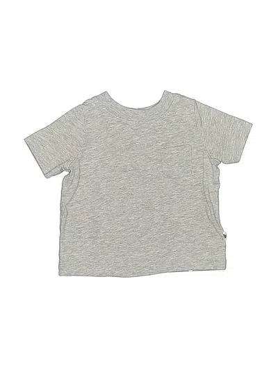 Pre-owned Baby Gap Babies' Short Sleeve T-shirt In Gray