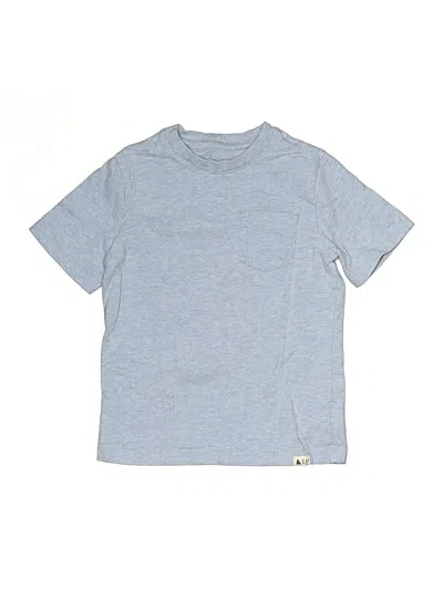 Pre-owned Baby Gap Kids' Short Sleeve T-shirt In Blue