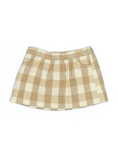 Pre-owned Baby Gap Kids' Skirt In Brown