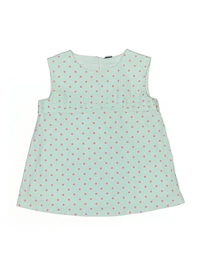 Pre-owned Baby Gap Kids' Sleeveless Blouse In Blue