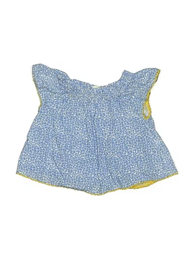 Pre-owned Baby Gap Babies' Sleeveless Blouse In Blue