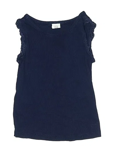 Pre-owned Baby Gap Kids' Sleeveless Blouse In Blue