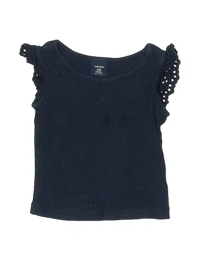 Pre-owned Baby Gap Kids' Sleeveless T-shirt In Blue