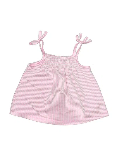 Pre-owned Baby Gap Kids' Sleeveless Top Pink Halter Neckline Tops
