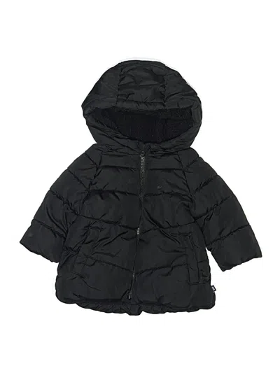 Pre-owned Baby Gap Babies' Snow Jacket In Black