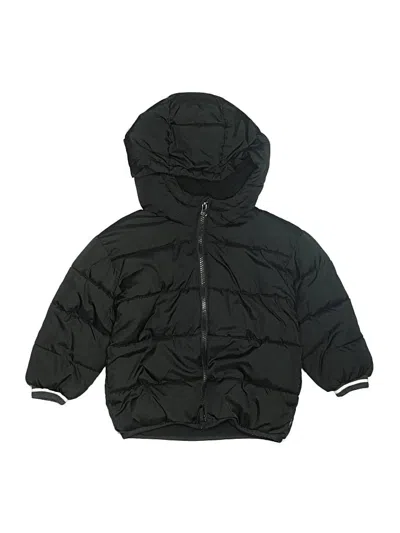 Pre-owned Baby Gap Kids' Snow Jacket In Black