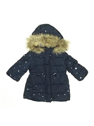 Pre-owned Baby Gap Kids' Snow Jacket In Blue