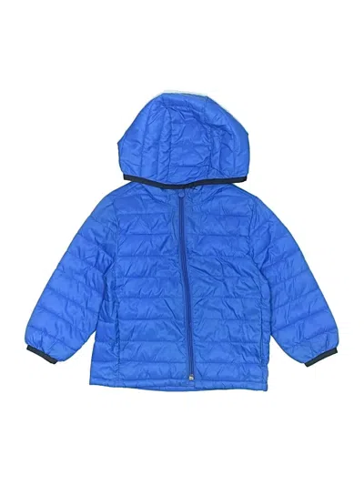 Pre-owned Baby Gap Kids' Snow Jacket In Blue