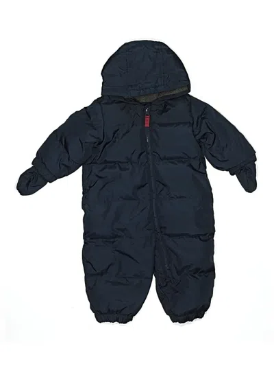 Pre-owned Baby Gap Babies' Snow Jacket In Blue