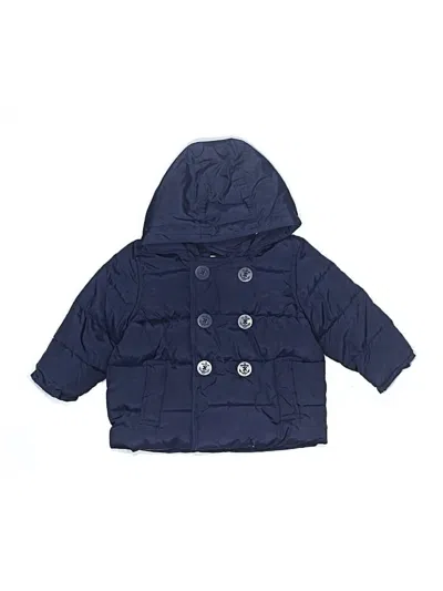 Pre-owned Baby Gap Kids' Snow Jacket In Blue