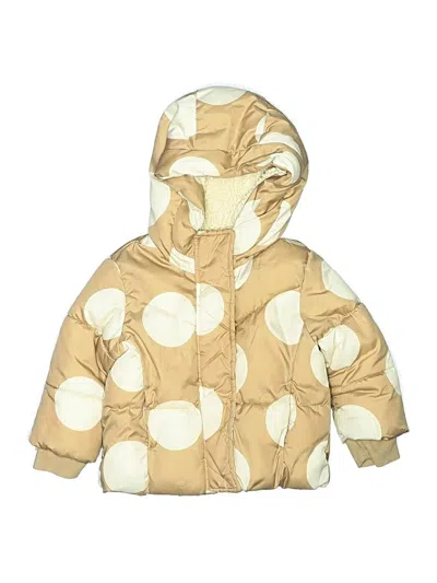 Pre-owned Baby Gap Kids' Snow Jacket In Gold