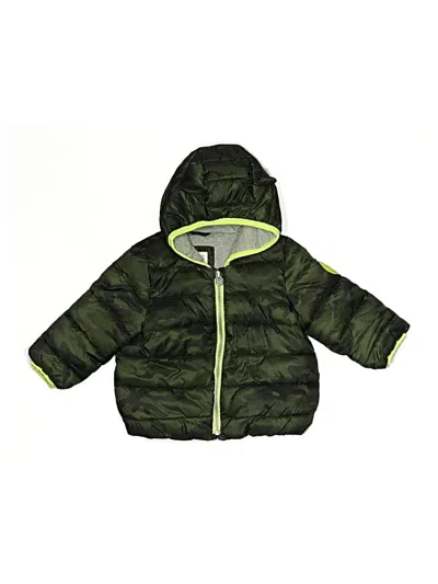 Pre-owned Baby Gap Kids' Snow Jacket In Green