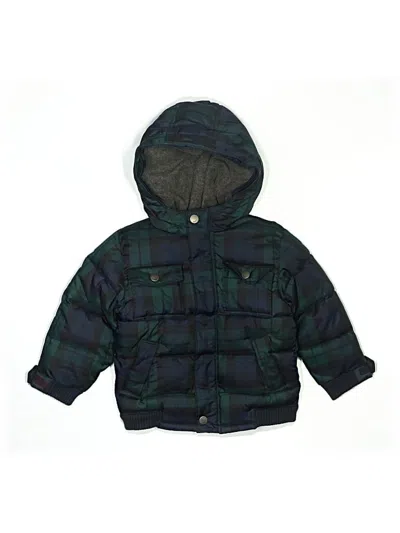 Pre-owned Baby Gap Kids' Snow Jacket In Green
