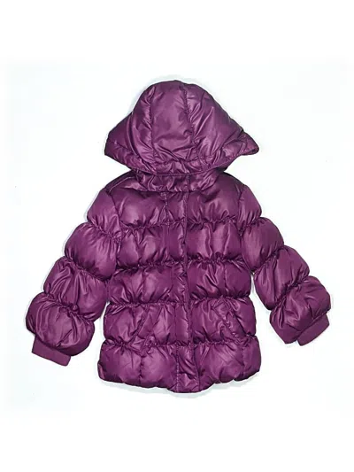 Pre-owned Baby Gap Kids' Snow Jacket In Purple