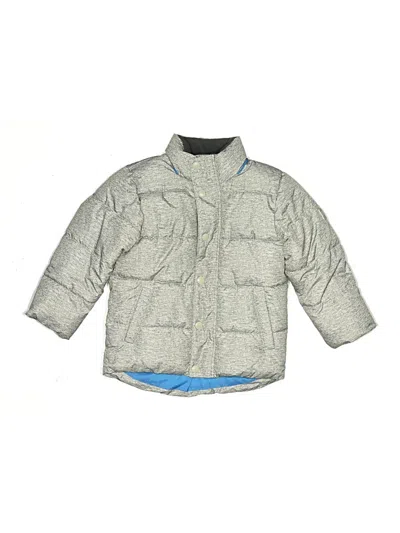Pre-owned Baby Gap Kids' Snow Jacket In Silver