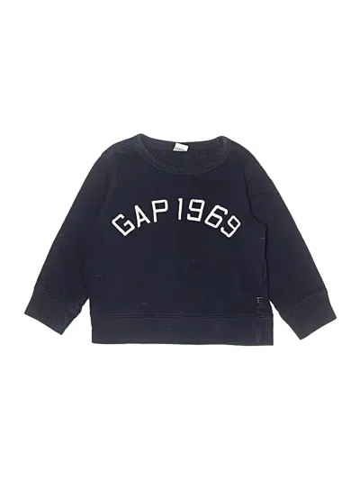 Pre-owned Baby Gap Kids' Sweatshirt In Blue