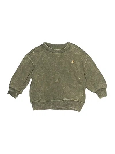 Pre-owned Baby Gap Kids' Sweatshirt In Green
