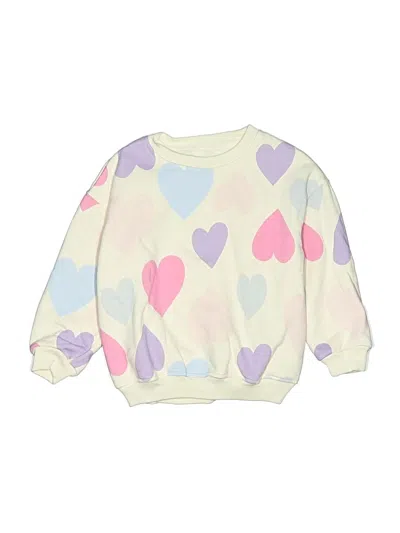 Pre-owned Baby Gap Kids' Sweatshirt In Ivory