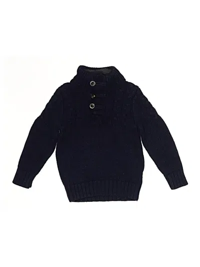 Pre-owned Baby Gap Kids' Turtleneck Sweater In Blue