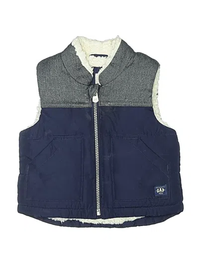 Pre-owned Baby Gap Kids' Vest In Blue