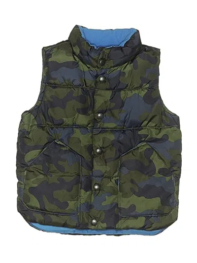 Pre-owned Baby Gap Kids' Vest In Green