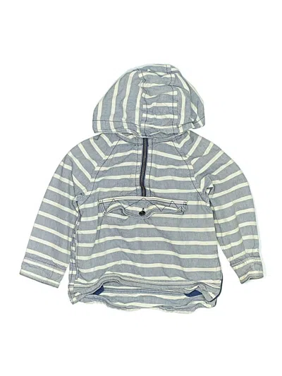 Pre-owned Baby Gap Kids' Windbreaker Jacket In Blue