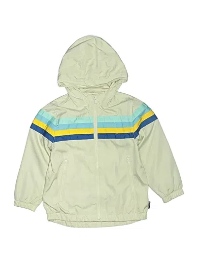 Pre-owned Baby Gap Kids' Windbreaker Jacket In Green