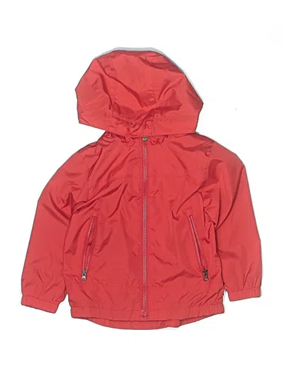 Pre-owned Baby Gap Kids' Windbreaker Jacket In Red
