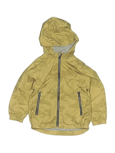 Pre-owned Baby Gap Kids' Windbreaker Jacket In Yellow