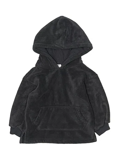Pre-owned Baby Gap Kids' Zip Up Hoodie In Black