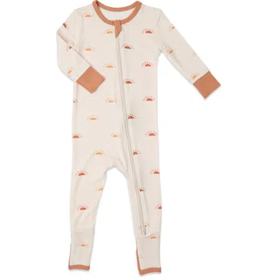 Baby Grey By Everly Grey Kids'  Convertible Zip Romper In Sunrise