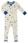 Baby Grey By Everly Grey Babies' Print Footie In Twinkle/