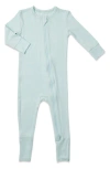 Baby Grey By Everly Grey Babies' Print Footie In Whispering Blue/