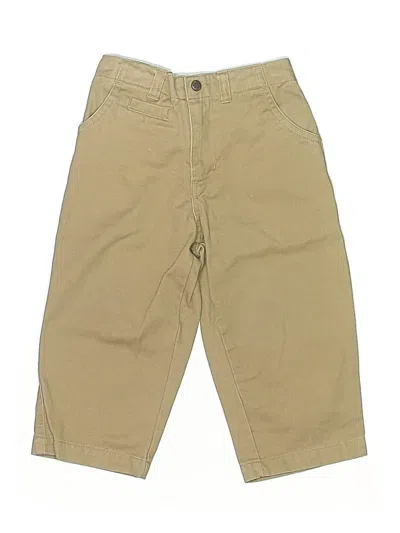 Pre-owned Baby Headquarters Kids' Khaki Pant In Brown