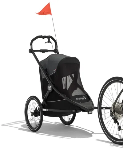 Baby Jogger Babies' City Prix Jogger Bike Trailer With Trailer Kit In Ambition Black