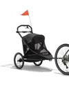 Baby Jogger City Prix Jogger X Bike Trailer In Ambition Black