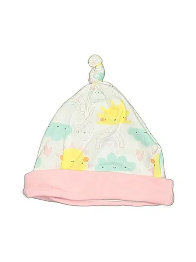 Pre-owned Baby Kiss Kids' Beanie Hat In Pink