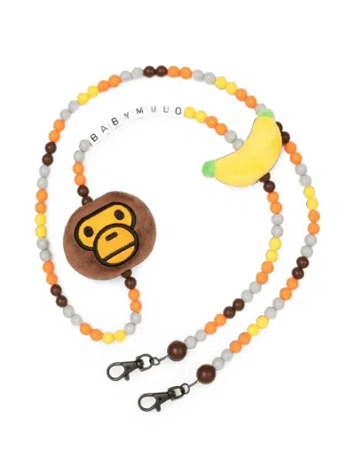 *baby Milo® Store By *a Bathing Ape® Baby Milo Beaded Phone Strap In Multi
