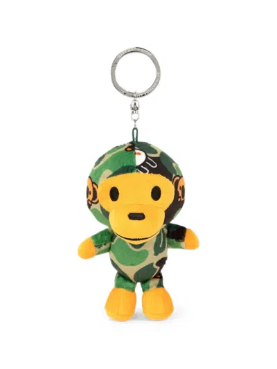 *baby Milo® Store By *a Bathing Ape® Baby Milo Camo Plush Keychain In Multi