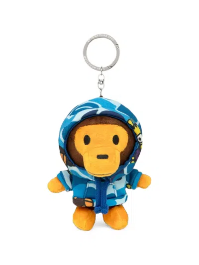*baby Milo® Store By *a Bathing Ape® Baby Milo Hoodie Keychain In Blue
