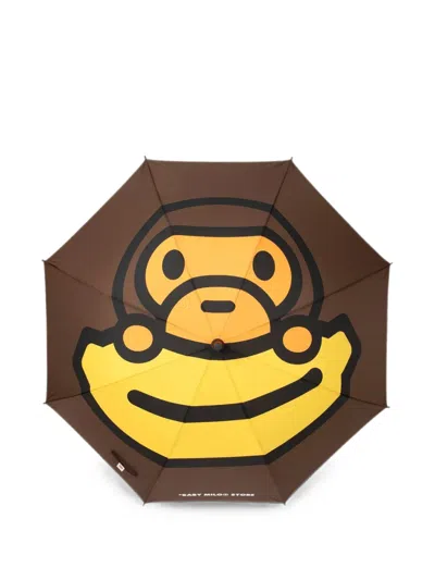 *baby Milo® Store By *a Bathing Ape® Baby Milo Octagonal Umbrella In Brown
