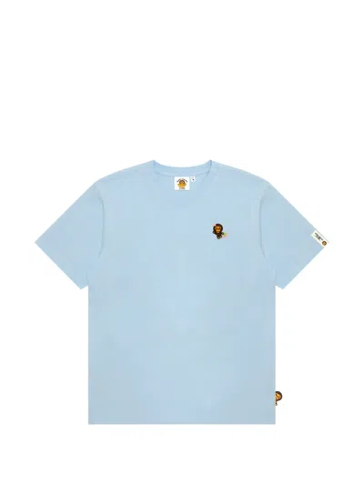 *baby Milo® Store By *a Bathing Ape® T-shirt Mit Print In Blue