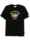 *baby Milo® Store By *a Bathing Ape® Graphic-print T-shirt In 黑色